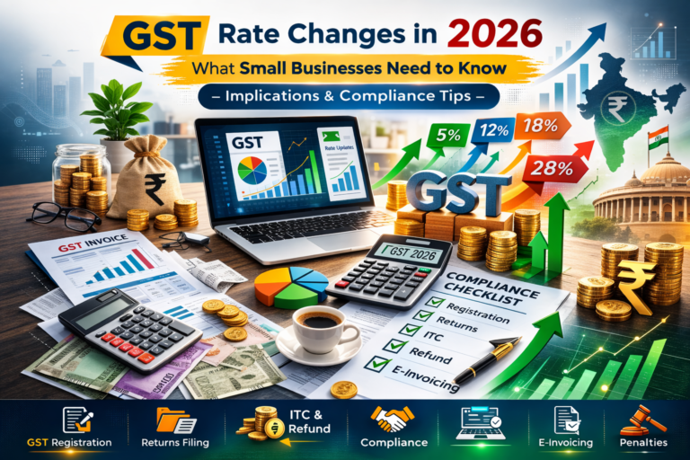 GST Rate Changes in 2026: What Small Businesses Need to Know – Implications and Compliance Tips