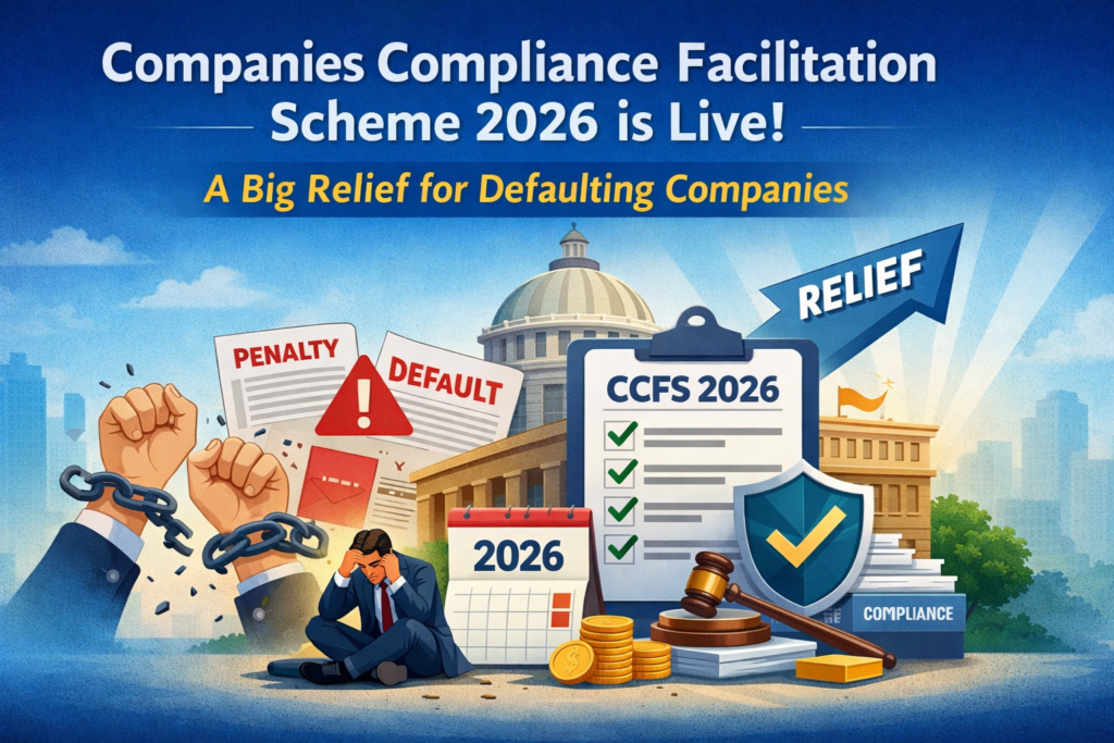 CFSS 2026 is Live: A Big Relief for Defaulting Companies
