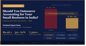 Should You Outsource Accounting for Your Small Business in India?