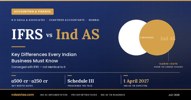 IFRS vs Ind AS: Key Differences Every Indian Business Must Know
