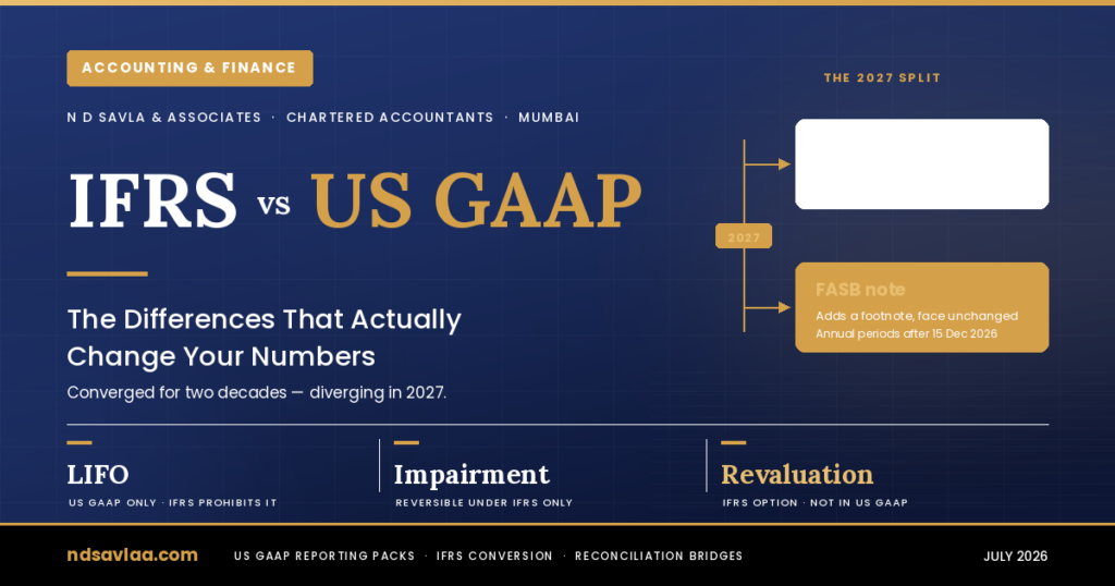 IFRS vs US GAAP: The Differences That Actually Change Your Numbers